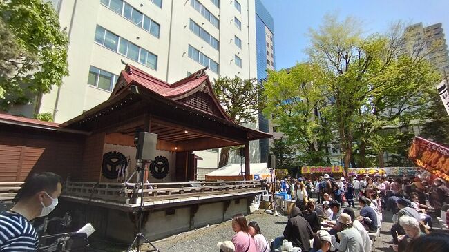 賑わってました