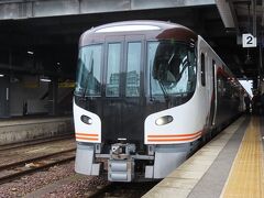 高山駅で、すべてHC85系に置き換わった特急ひだを撮ります。このあと、改札で特急券は？と言われます。普通に乗ってきたんだって。