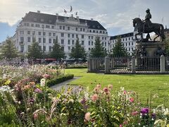 中心部のコンゲンスニュートー広場。凄い綺麗な広場でした。