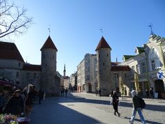 14世紀に建設されたタリン旧市街を囲むトームペア城の城壁の一部で、新市街と旧市街をつなぐ門でもある。