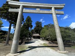 西郷港から近い玉若酢命神社をお参りしました。