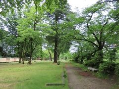 松川公園。富山城址公園と接しているんですね。