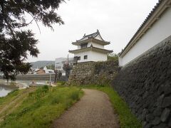 大洲城の芋綿（おわた）櫓です。
1843年に建てられ、現存する遺構です。