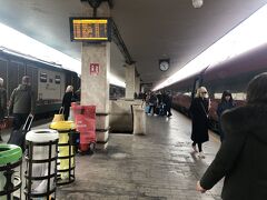 2時間20分くらいでフィレンツェ・サンタ・マリア・ノベッラ駅に到着しました。