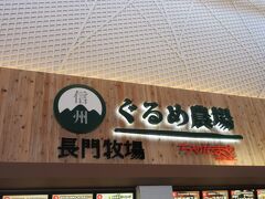軽井沢のアウトレットに到着。11時半頃になっていたので、フードコートで昼食にしました。
私は、信州グルメを味わえそうなお店をチョイスしました。