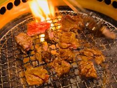 昼に帰宅しひと眠り。２週連続週末が潰れてしまったので、夕方家族で焼き肉食べ放題へ