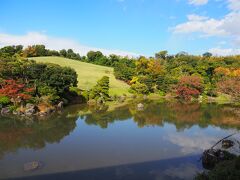 日本庭園も広いです。