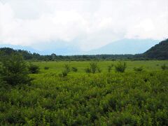 こんな大自然が広がります☆
でも、雲が多くて、、遠くで雷が鳴ってます。ちょっと怖い。

なので、計画では周りを1周歩いて赤沼バス停に戻ろうと思っていたのですが、近くを散策してバスで戻ることにしました。