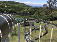 お次はお初のぐらんぱる公園へ。ロング滑り台。