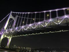 乗船しました。
釜山には結局1年半住みましたが、広安大橋の真下を通ったのは初めてです。