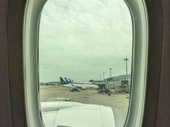 機材はB787でした。
窓側が取れてよかったです。