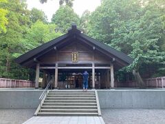 開拓の功労者をお祀りする神社
北海道神宮に来たのは、開拓神社を参拝しまかったから。