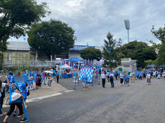 横浜FCサポもかなり集まってます。