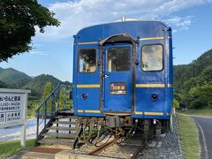 ４、ふれあいランド岩泉ブルートレイン日本海
岩手県岩泉町道の駅いわいずみからすぐ
ホームページから手配できます。
２０２３年８月宿泊
