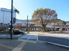 大津駅に到着。ここから坂本まで自転車移動。