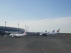 飛行機での移動