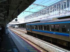 岡山駅替えら、今回も、マリンライナーで児島へ。