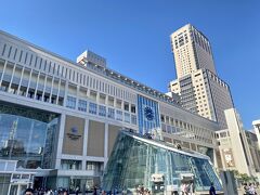 そしていつ見ても大きな札幌駅☆彡
併設されているJRタワーホテルにいつか泊まりたいな～♪