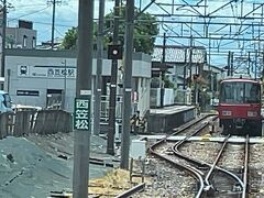 　西笠松駅に停車、スマホ撮影なので駅名標撮影はあきらめました。
