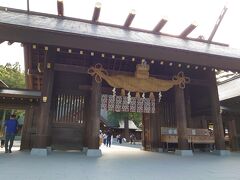 　北海道神宮の中は初めて入りました。荘厳な雰囲気です。