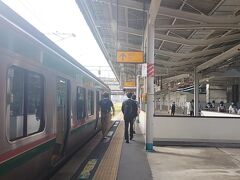 9時20分過ぎには郡山駅到着。50分余り乗り継ぎ時間があるので改札外へ。