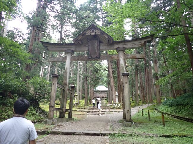 23年夏 北陸ツーリング 平泉寺白山神社から越前大野市武家屋敷旧