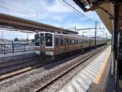 渋川駅で下車し、吾妻線に乗り換え。