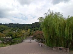京都は何度も来ていますが、円山公園は初めてでした。修学旅行生がたくさん(^^)  

そして、9月も半ばなのに、めちゃくちゃ暑い(汗)！