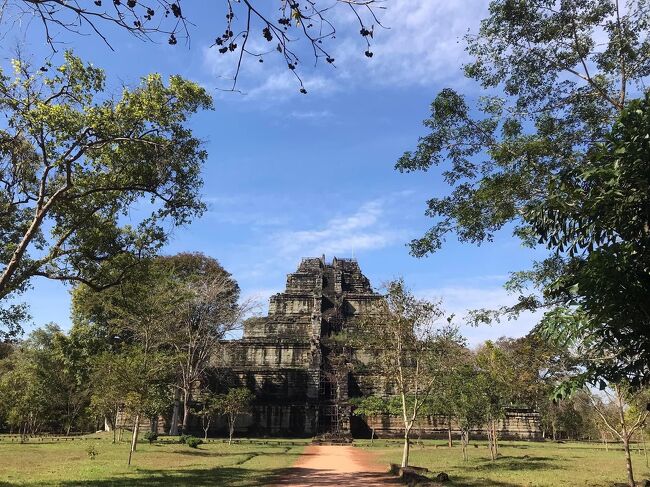 コーケー遺跡群で一番大きなピラミッド型の遺跡