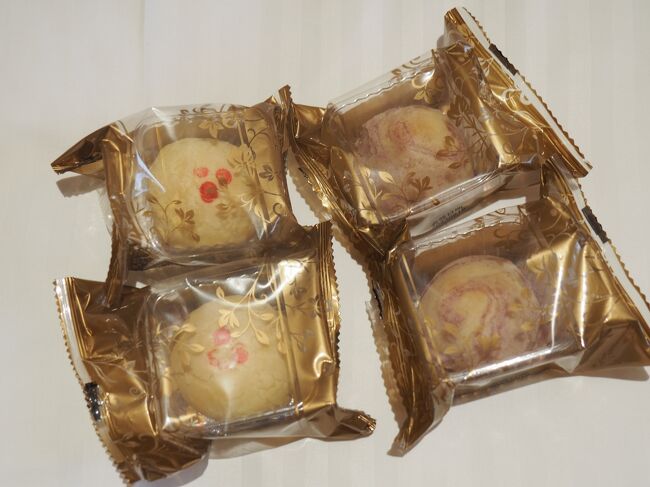 途中一之軒でお菓子を買ってホテルへ戻って休憩です