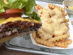 おなかがすいたのでおひるごはん
SHAKESHACKを食べる
これで２８００円
笑うしかない円安