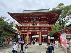 また少し歩いて、「生田神社」へ。
