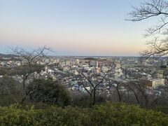 織姫公園の展望台から