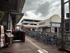 倉紡市駅に到着。あと2分！