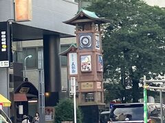 人形町といえば！からくり時計台。いつ見てもレトロで可愛らしい。