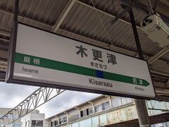 木更津駅では約12分の接続時間があったので、一度改札口を出て買い物をしました。