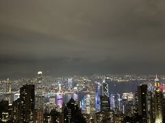 ザ・香港といったまさに100万ドルの夜景。