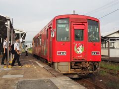 今朝はまず、芸備線で三次に向かいます。。