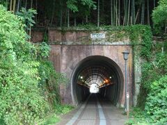 列車が走っていたトンネルもそのまま