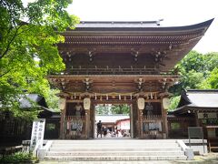 伊佐須美神社の隋神門