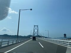 　しまなみ海道を通り、四国に渡りました。
