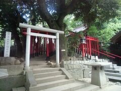 乃木神社の境内社、赤坂王子稲荷神社。
昭和３７年（１９６２）、乃木夫妻が崇敬していた王子稲荷神社から勧請して建てられたものです。
