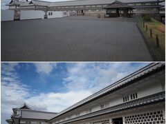 金沢城自体は残ってはいないのですが、「菱櫓・五十間長屋・橋爪門続櫓石垣」は再建され見学ができます。