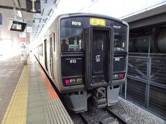 電車での移動