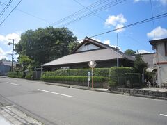 ３７白石市古典芸能伝承の館全景、能楽堂と茶室を有した古典芸能を伝える施設で、当信寺から徒歩5分位です。