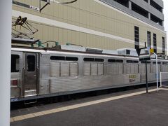 大分駅から2日目の予定スタートですが、珍しい機関車が停車しています。