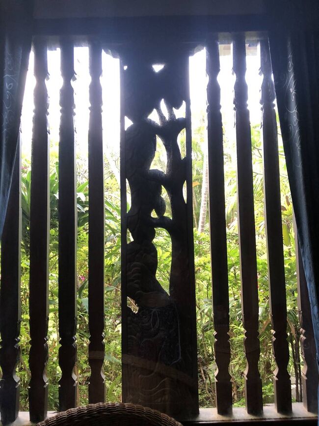 9月14日（木）<br /><br />寝たの2時過ぎだから寝坊したいのに、鳥やら何かやらの声で早くに目が覚める。<br />これこれ、バリ島での最初の朝。