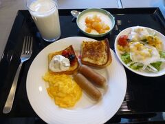 朝食（宿：ゆとりろ那須塩原）

和洋バイキング
洋があるのがうれしい。フレンチトーストおいしい～