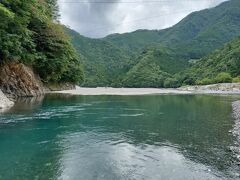 谷瀬の吊り橋