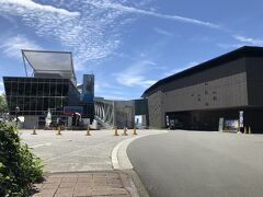 龍馬記念館(博物館）の広場